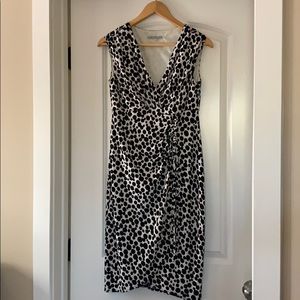Maggy London Black and White Dress